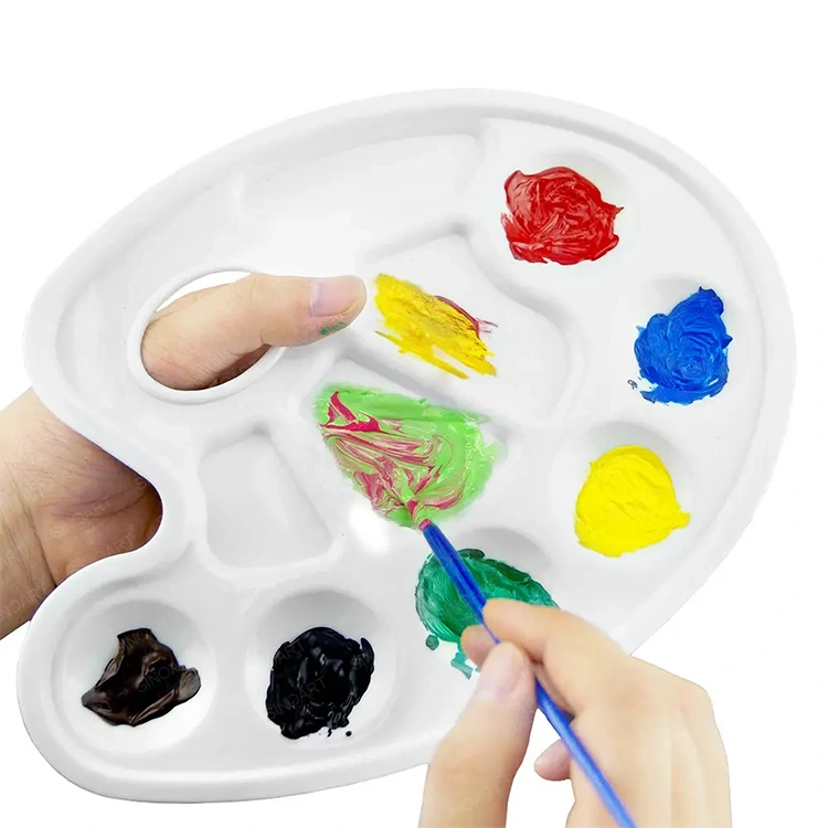 10ウェルプラスチックペイントパレット