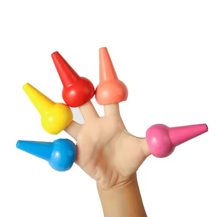 子供用の指型クレヨン