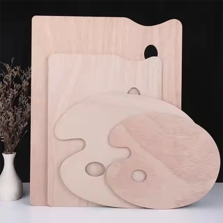 木製ペイントパレット